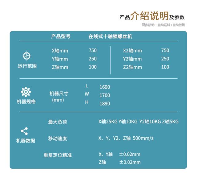 螺絲機(jī)參數(shù) 螺絲機(jī)參數(shù)