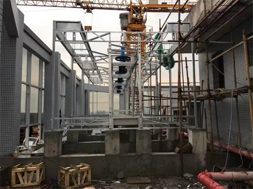 方形冷卻塔的組成與安裝(225噸方形冷卻塔安裝步驟)