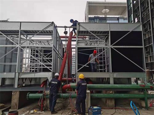 工業(yè)冷卻塔對空調(diào)制冷、空壓站及冷凝工藝等冷卻水循