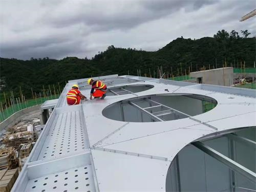 玻璃鋼冷卻塔振動聲響大減小方法(玻璃鋼冷卻塔消聲